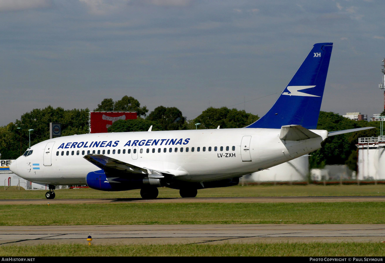 Aircraft Photo of LV-ZXH | Boeing 737-228/Adv | Aerolíneas Argentinas | AirHistory.net #371378