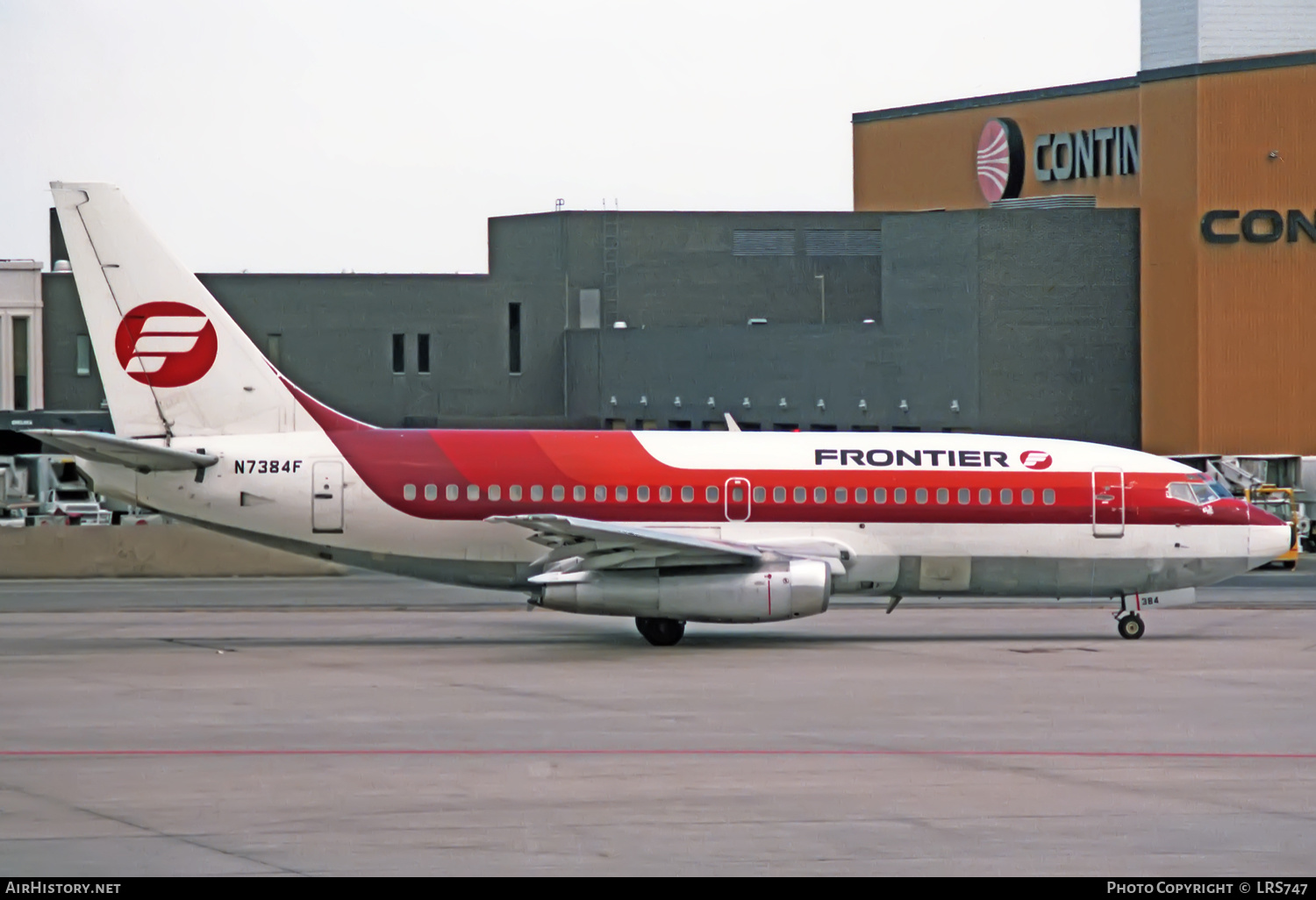 Aircraft Photo of N7384F | Boeing 737-247 | Frontier Airlines | AirHistory.net #371383