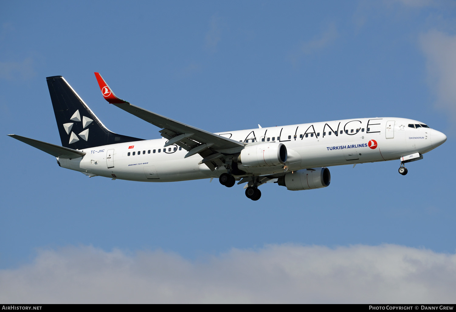Aircraft Photo of TC-JHC | Boeing 737-8F2 | Turkish Airlines | AirHistory.net #371389