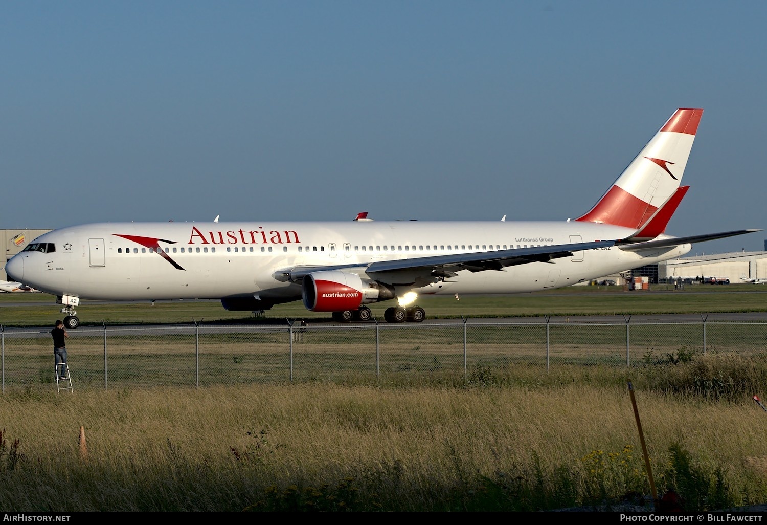 Aircraft Photo of OE-LAZ | Boeing 767-3Z9/ER | Austrian Airlines | AirHistory.net #371394