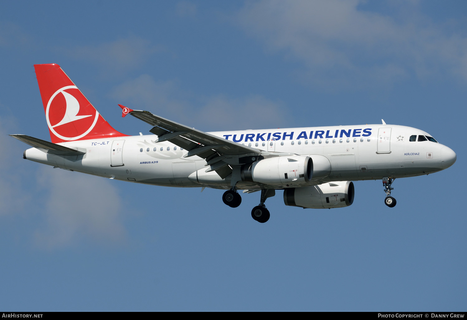 Aircraft Photo of TC-JLT | Airbus A319-132 | Turkish Airlines | AirHistory.net #371396