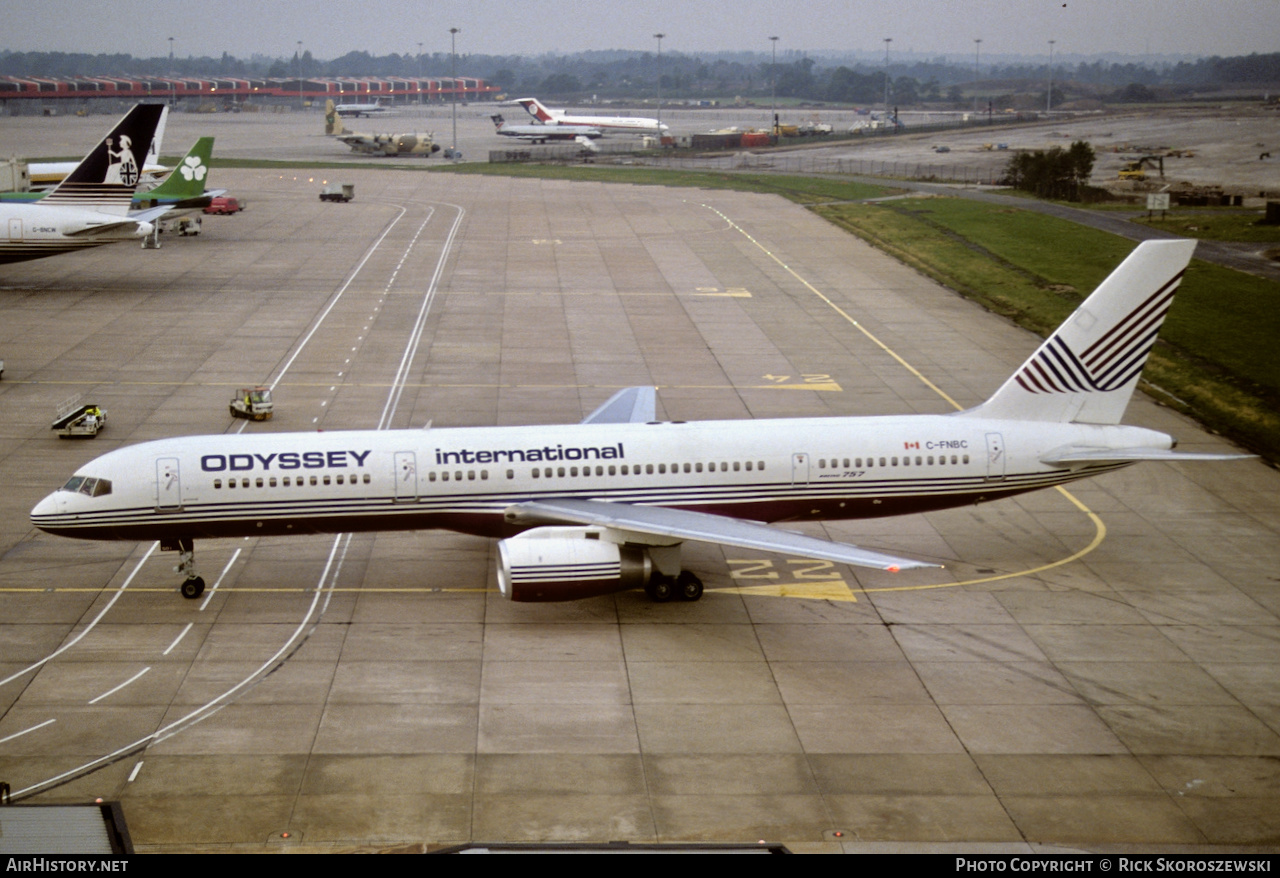 Aircraft Photo of C-FNBC | Boeing 757-28A | Odyssey International | AirHistory.net #371402