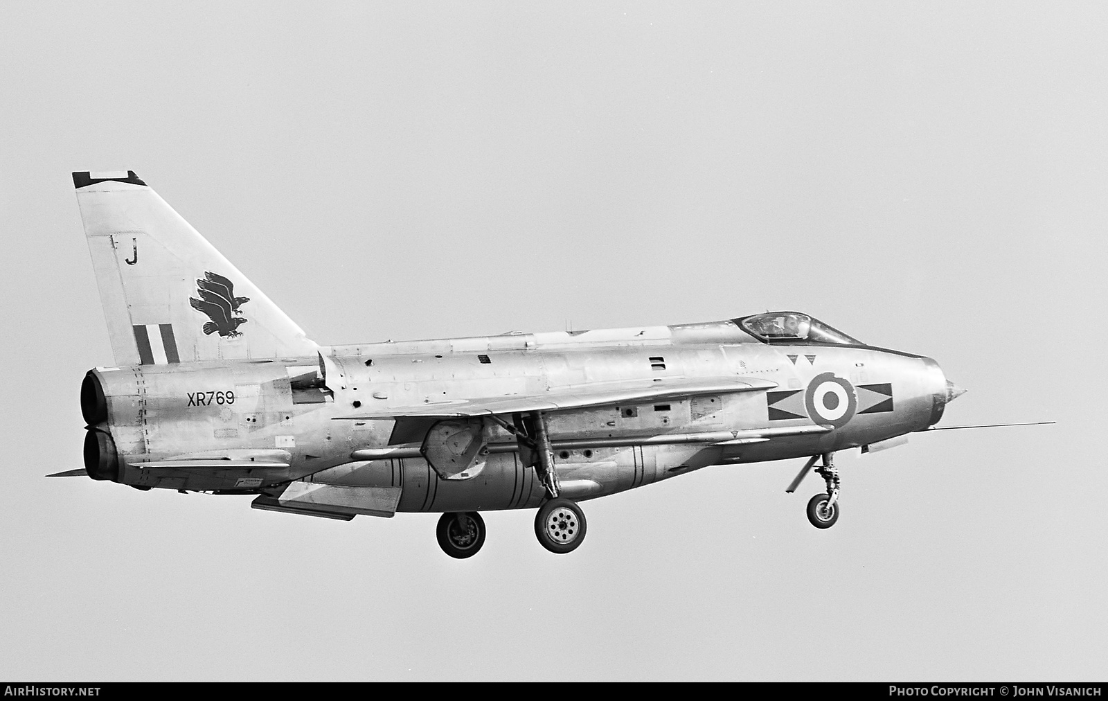 Aircraft Photo of XR769 | English Electric Lightning F6 | UK - Air Force | AirHistory.net #371408