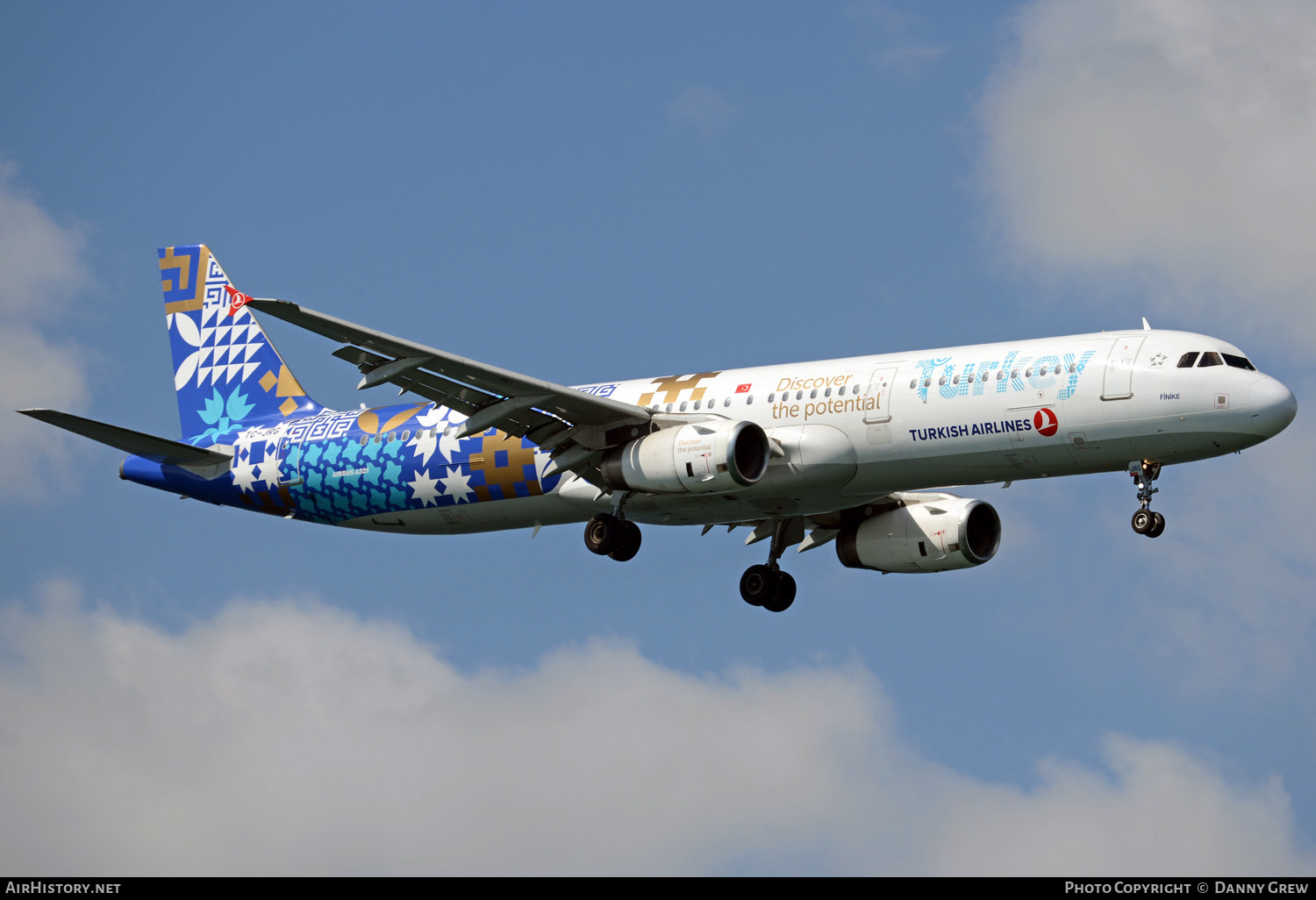 Aircraft Photo of TC-JRG | Airbus A321-231 | Turkish Airlines | AirHistory.net #371430
