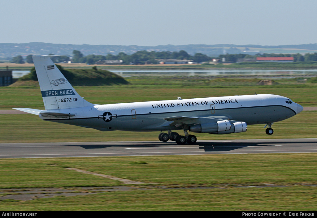 Aircraft Photo of 61-2672 / AF61-2672 | Boeing OC-135B | USA - Air Force | AirHistory.net #371433