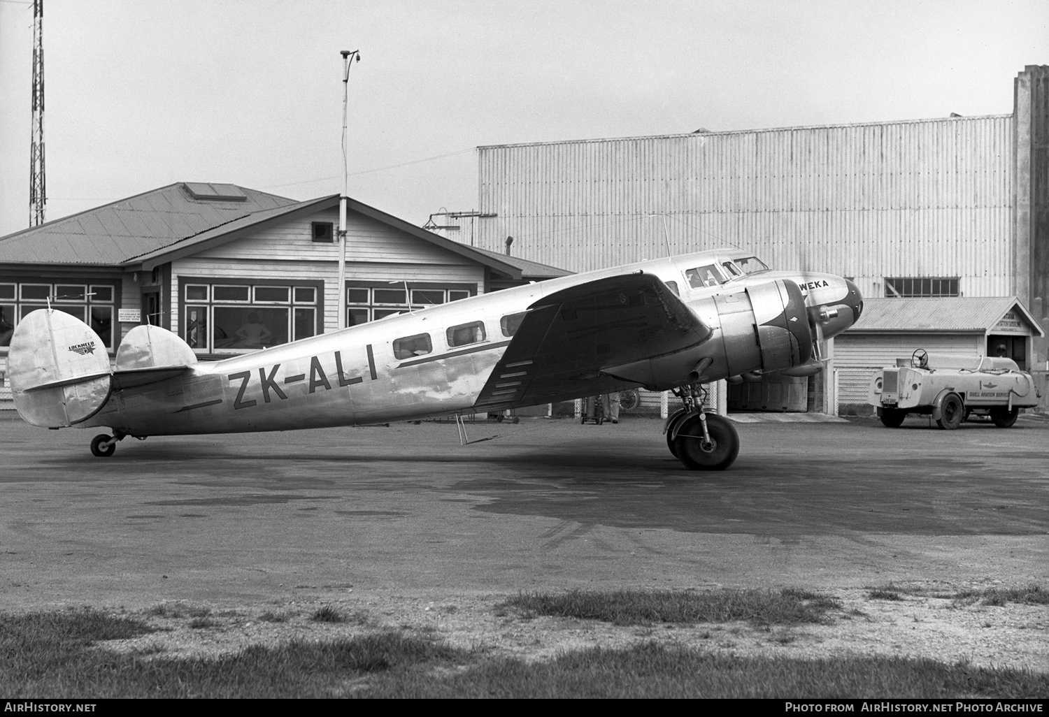 Aircraft Photo of ZK-ALI | Lockheed 10-A Electra | AirHistory.net #371434