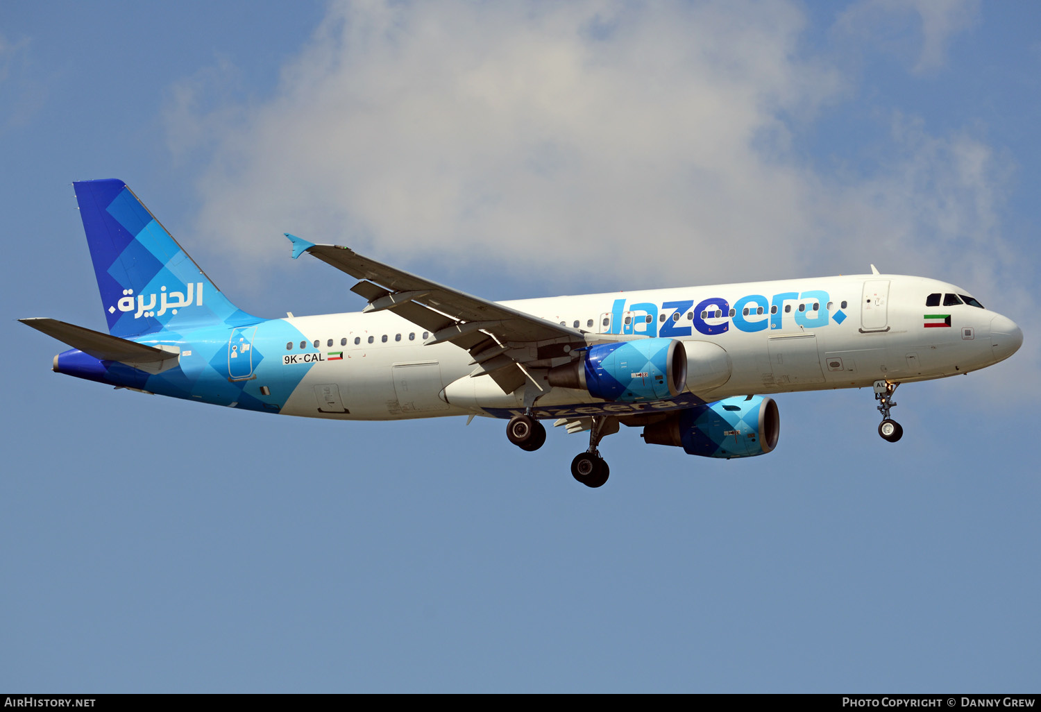Aircraft Photo of 9K-CAL | Airbus A320-214 | Jazeera Airways | AirHistory.net #371441