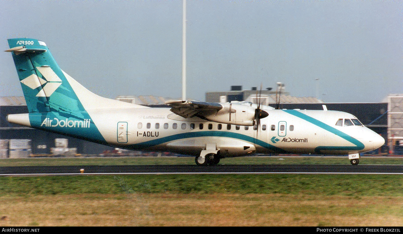 Aircraft Photo of I-ADLU | ATR ATR-42-500 | Air Dolomiti | AirHistory.net #371458