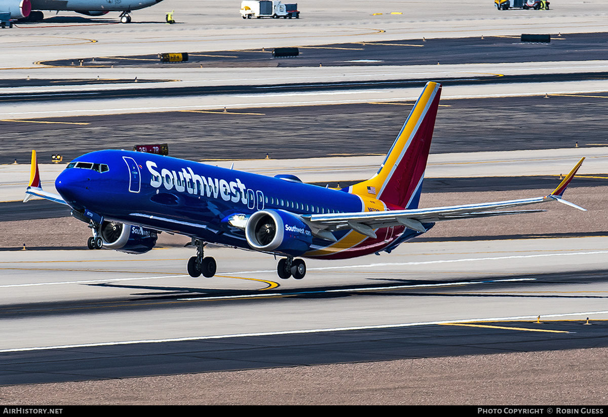 Aircraft Photo of N8739L | Boeing 737-8 Max 8 | Southwest Airlines | AirHistory.net #371468
