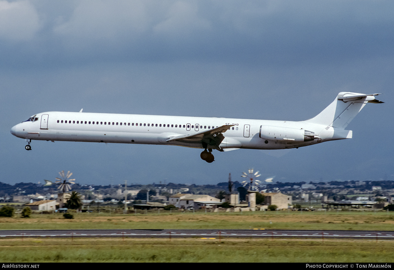 Aircraft Photo of SE-DHD | McDonnell Douglas MD-83 (DC-9-83) | AirHistory.net #371488