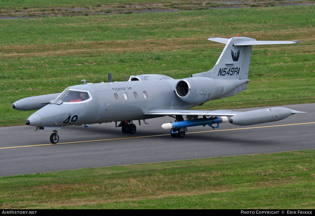 Aircraft Photo of N549PA | Gates Learjet 35 | Phoenix Air | AirHistory.net #371501