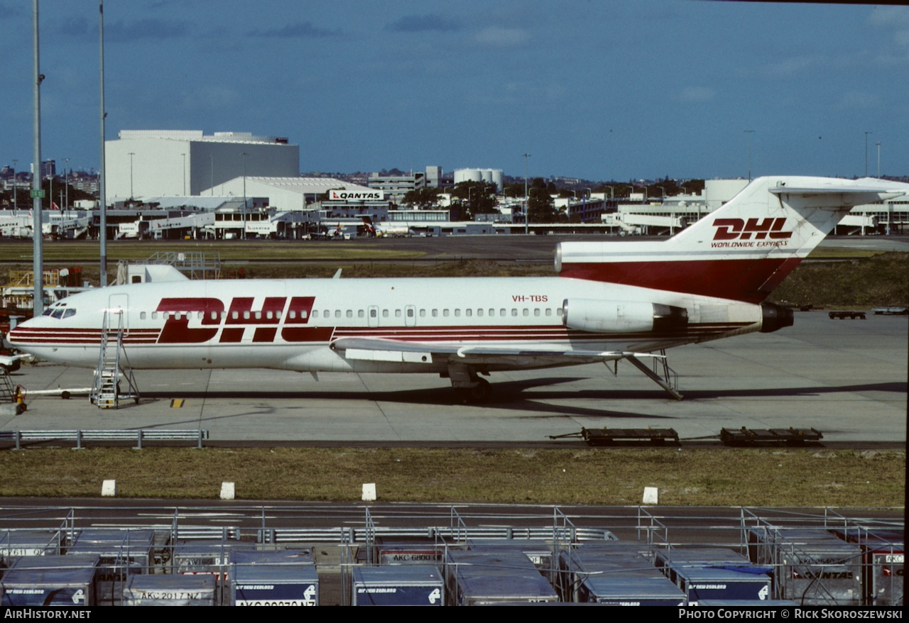 Aircraft Photo of VH-TBS | Boeing 727-77C | DHL Worldwide Express | AirHistory.net #371507