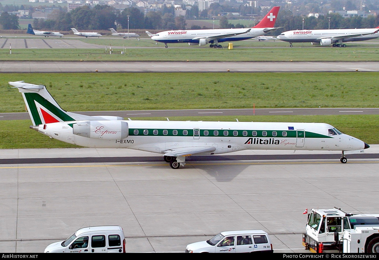 Aircraft Photo of I-EXMO | Embraer ERJ-145LR (EMB-145LR) | Alitalia Express | AirHistory.net #371521