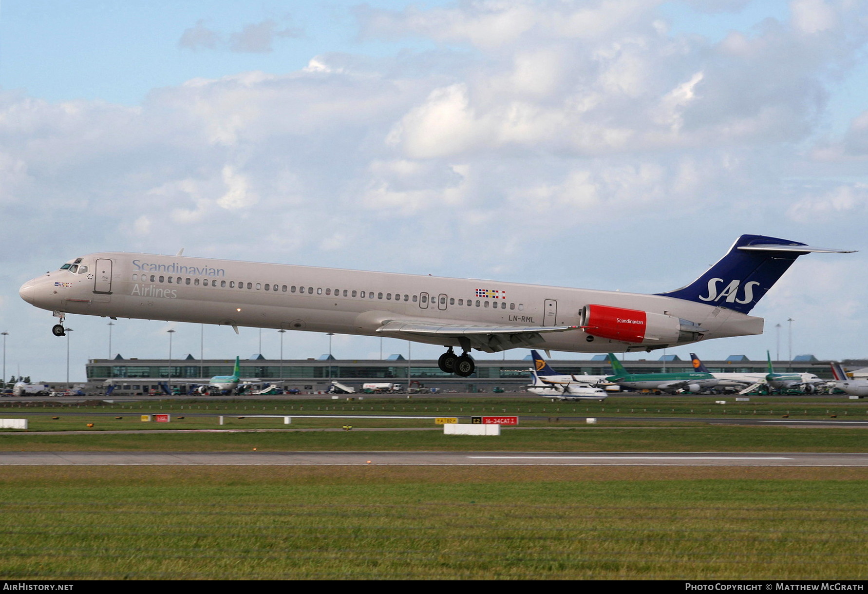 Aircraft Photo of LN-RML | McDonnell Douglas MD-82 (DC-9-82) | Scandinavian Airlines - SAS | AirHistory.net #371530