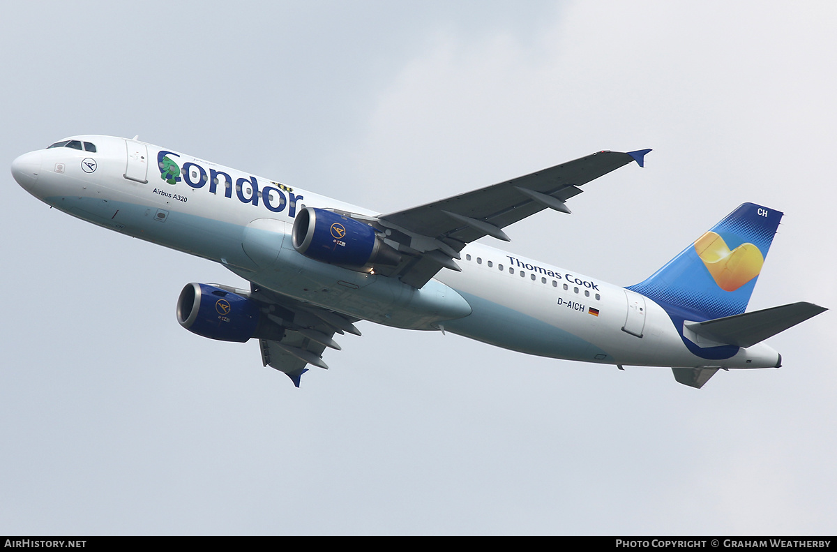 Aircraft Photo of D-AICH | Airbus A320-212 | Condor Flugdienst | AirHistory.net #371533