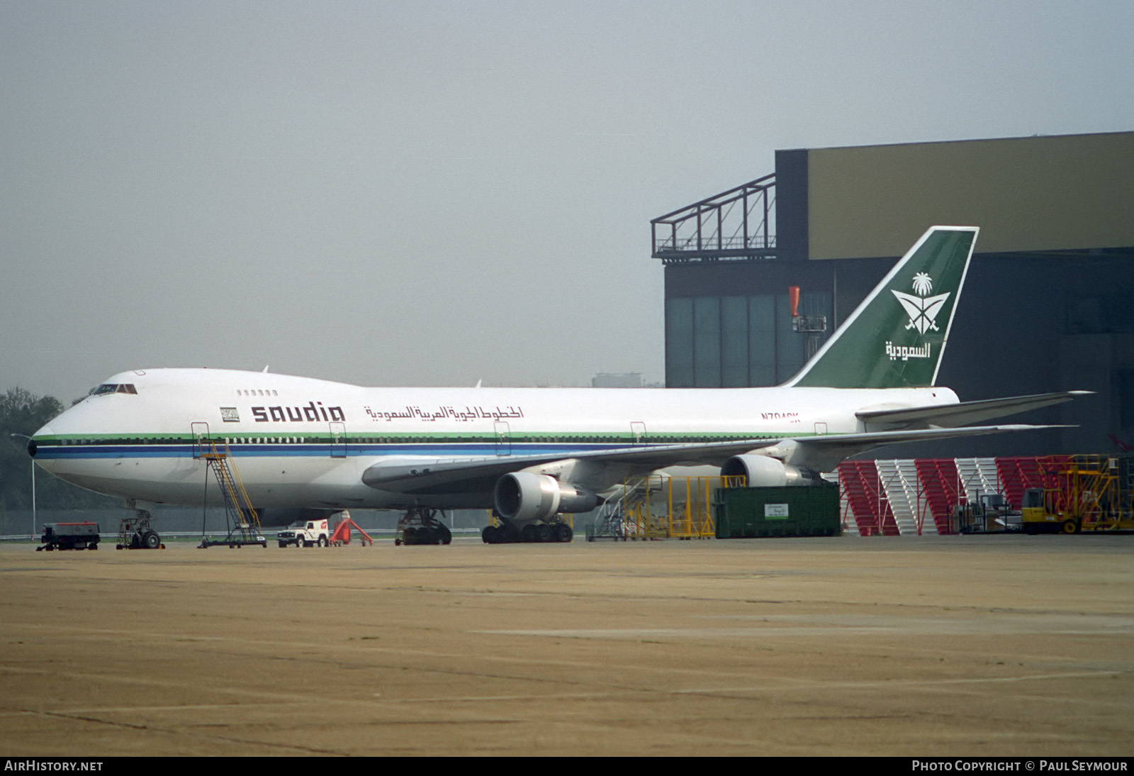 Aircraft Photo of N704CK | Boeing 747-146 | Saudia - Saudi Arabian Airlines | AirHistory.net #371542