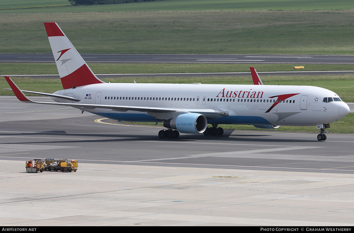 Aircraft Photo of OE-LAE | Boeing 767-3Z9/ER | Austrian Airlines | AirHistory.net #371546