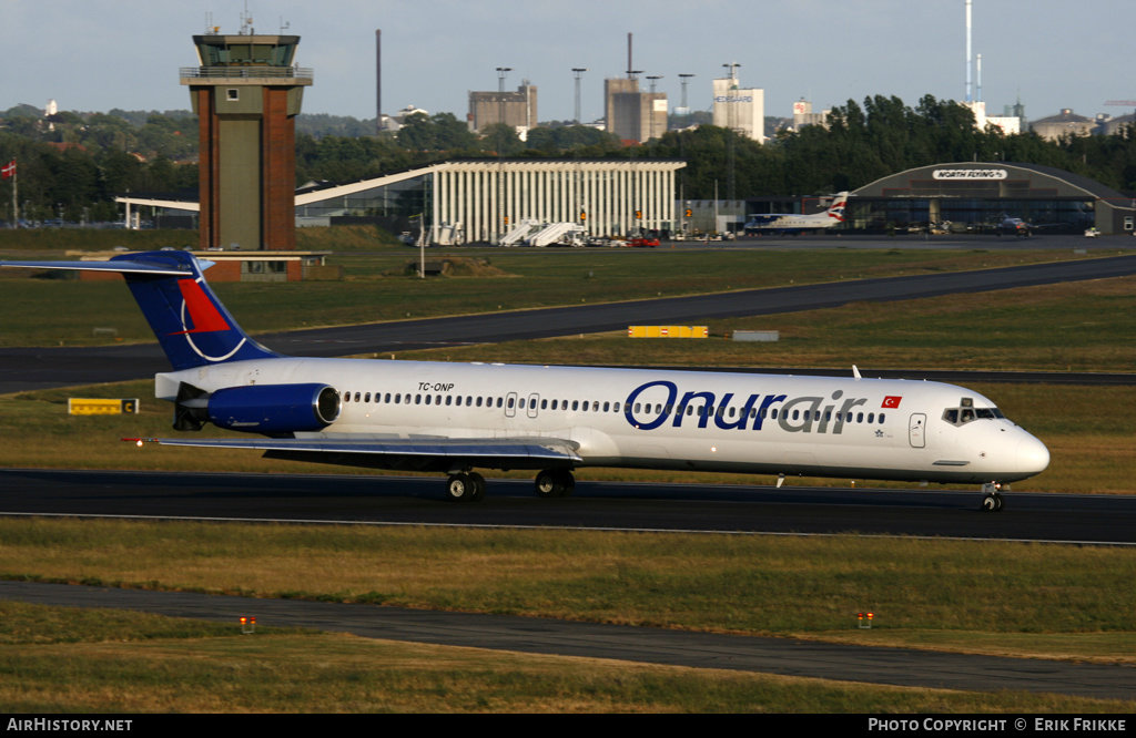 Aircraft Photo of TC-ONP | McDonnell Douglas MD-88 | Onur Air | AirHistory.net #371566