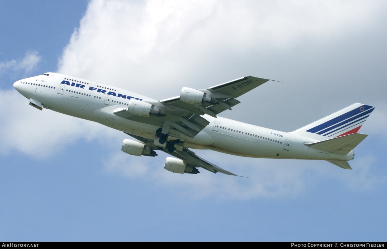 Aircraft Photo of F-BTDH | Boeing 747-2B3BM(SUD) | Air France | AirHistory.net #371580