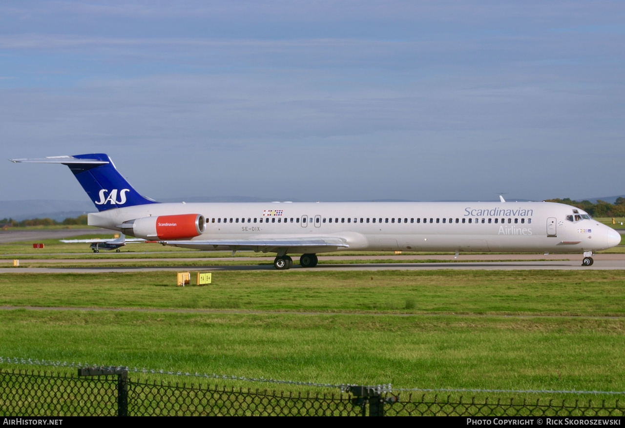 Aircraft Photo of SE-DIX | McDonnell Douglas MD-82 (DC-9-82) | Scandinavian Airlines - SAS | AirHistory.net #371581
