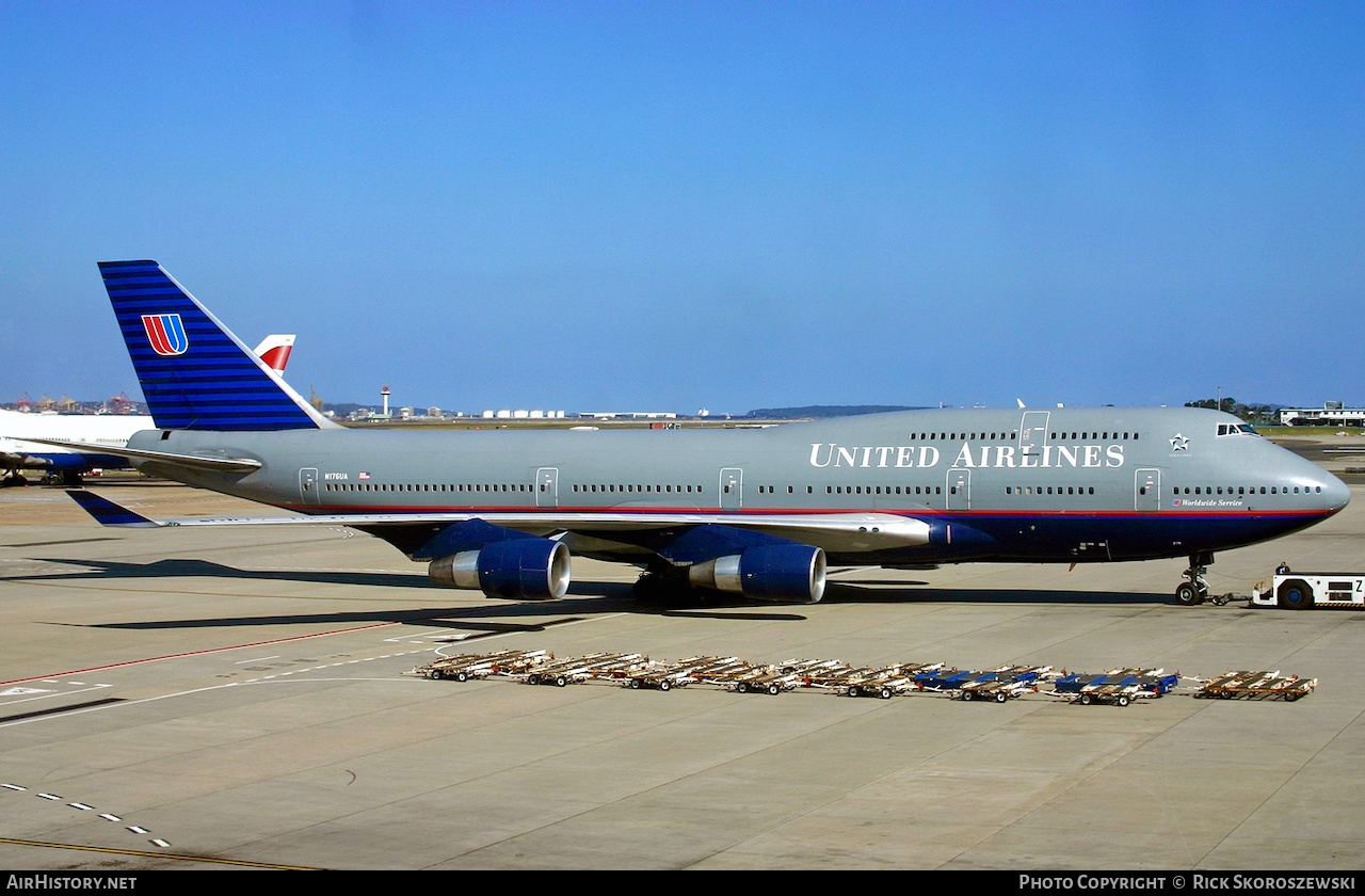 Aircraft Photo of N176UA | Boeing 747-422 | United Airlines | AirHistory.net #371586