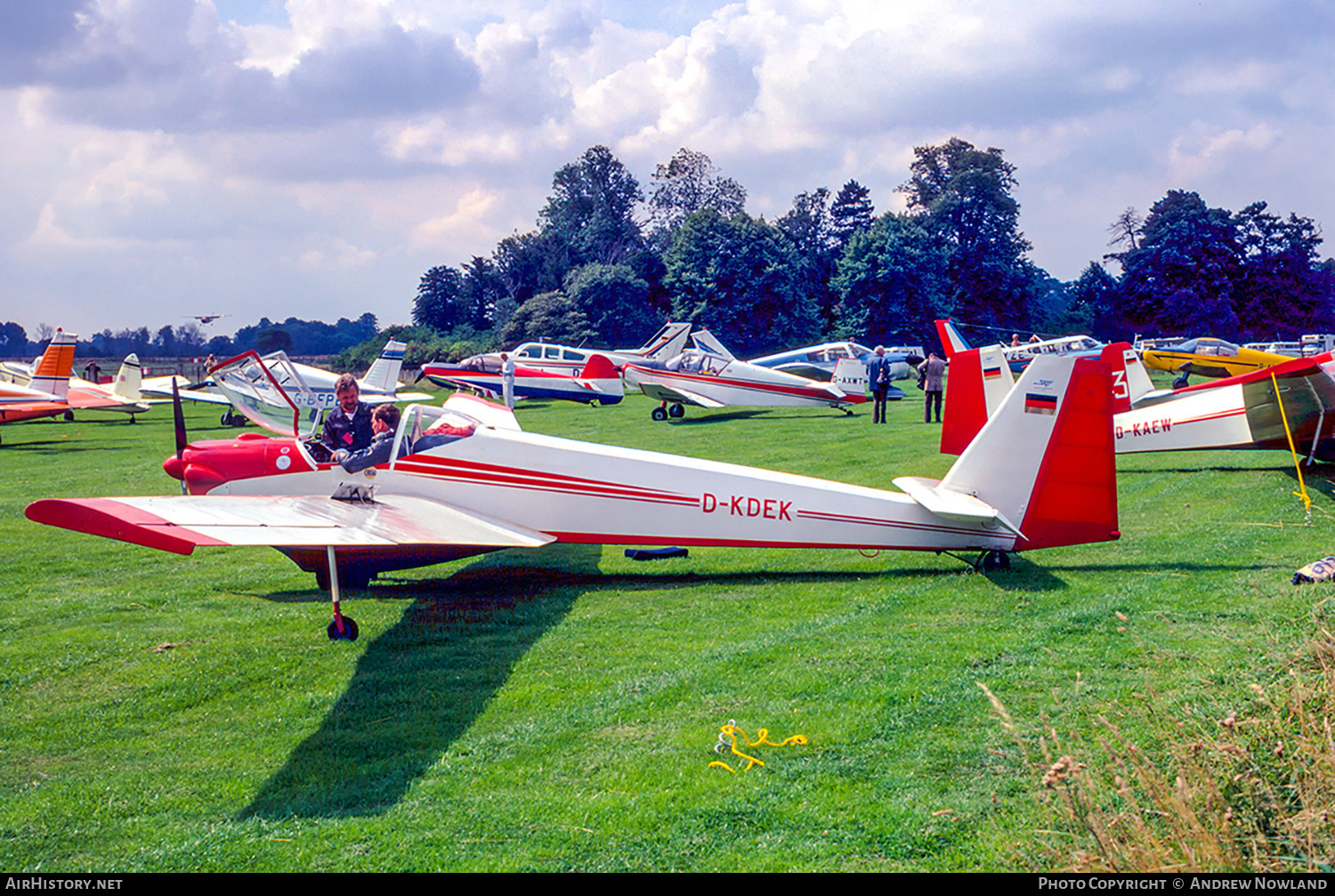 Aircraft Photo of D-KDEK | Scheibe SF-25C Falke | AirHistory.net #371589