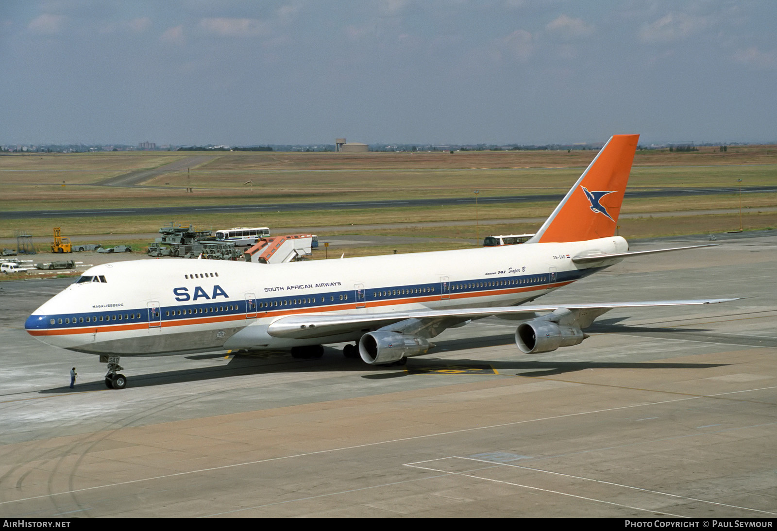 Aircraft Photo of ZS-SAO | Boeing 747-244B | South African Airways - Suid-Afrikaanse Lugdiens | AirHistory.net #371591