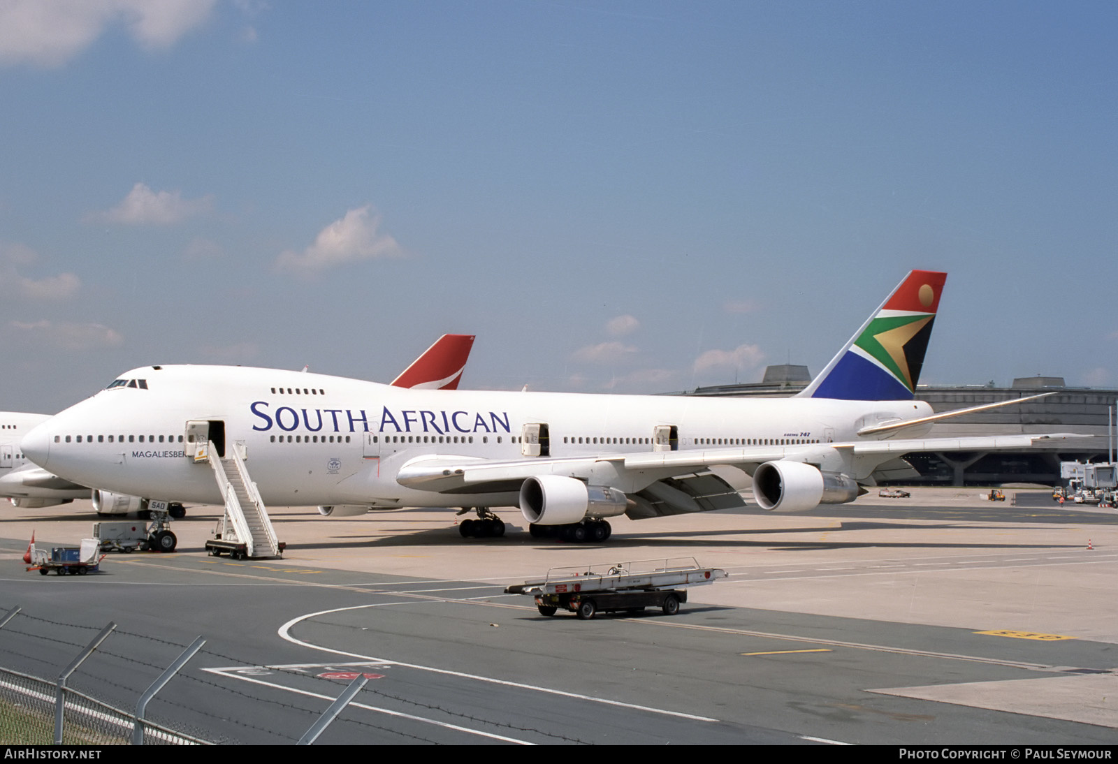Aircraft Photo of ZS-SAO | Boeing 747-244B | South African Airways | AirHistory.net #371593