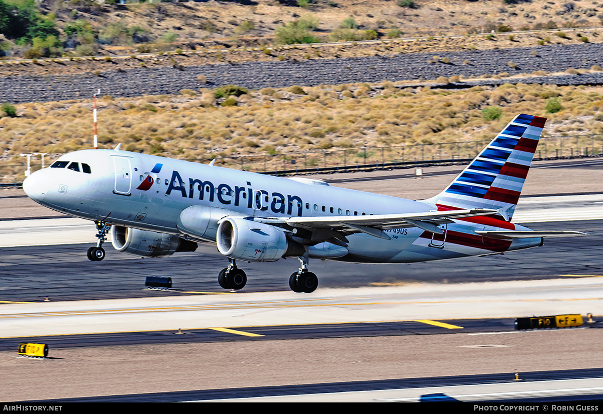 Aircraft Photo of N749US | Airbus A319-112 | American Airlines | AirHistory.net #371595
