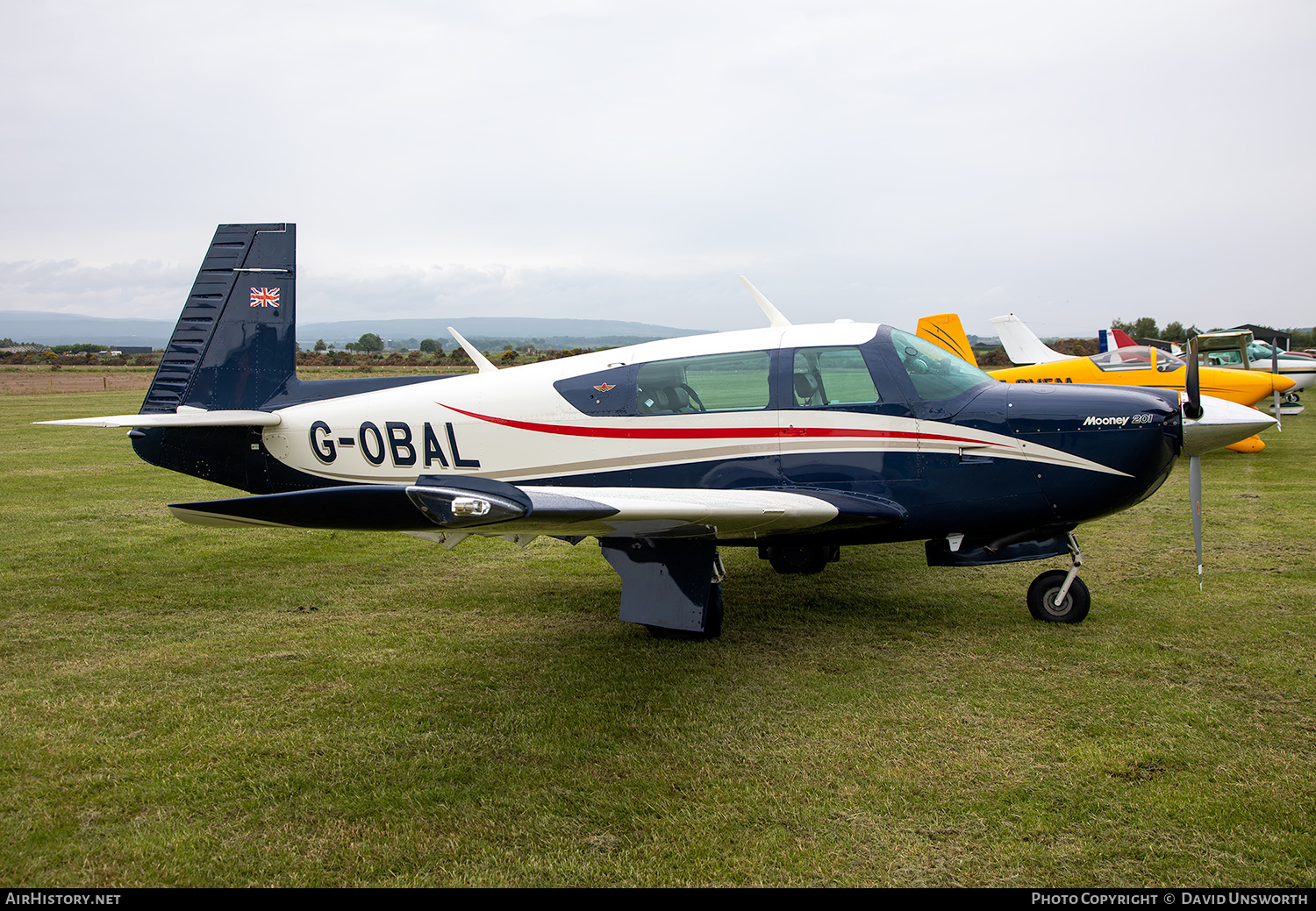 Aircraft Photo of G-OBAL | Mooney M-20J 201 | AirHistory.net #371605