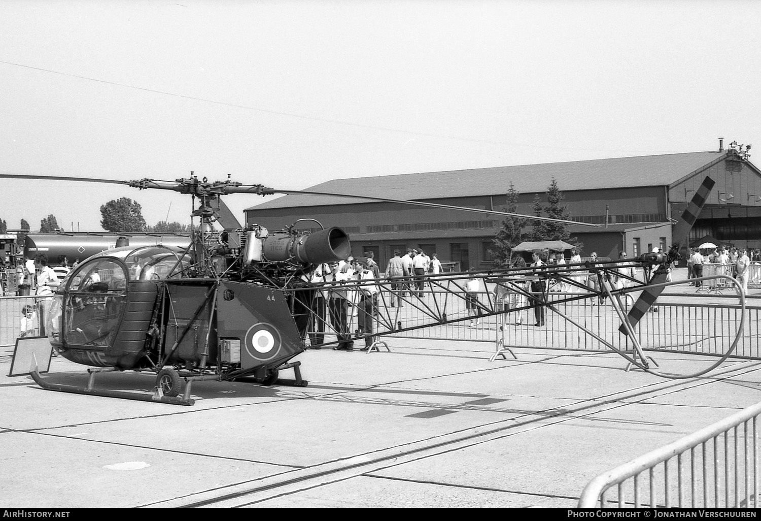 Aircraft Photo of 44 | Sud SE-3130 Alouette II | France - Air Force | AirHistory.net #371619