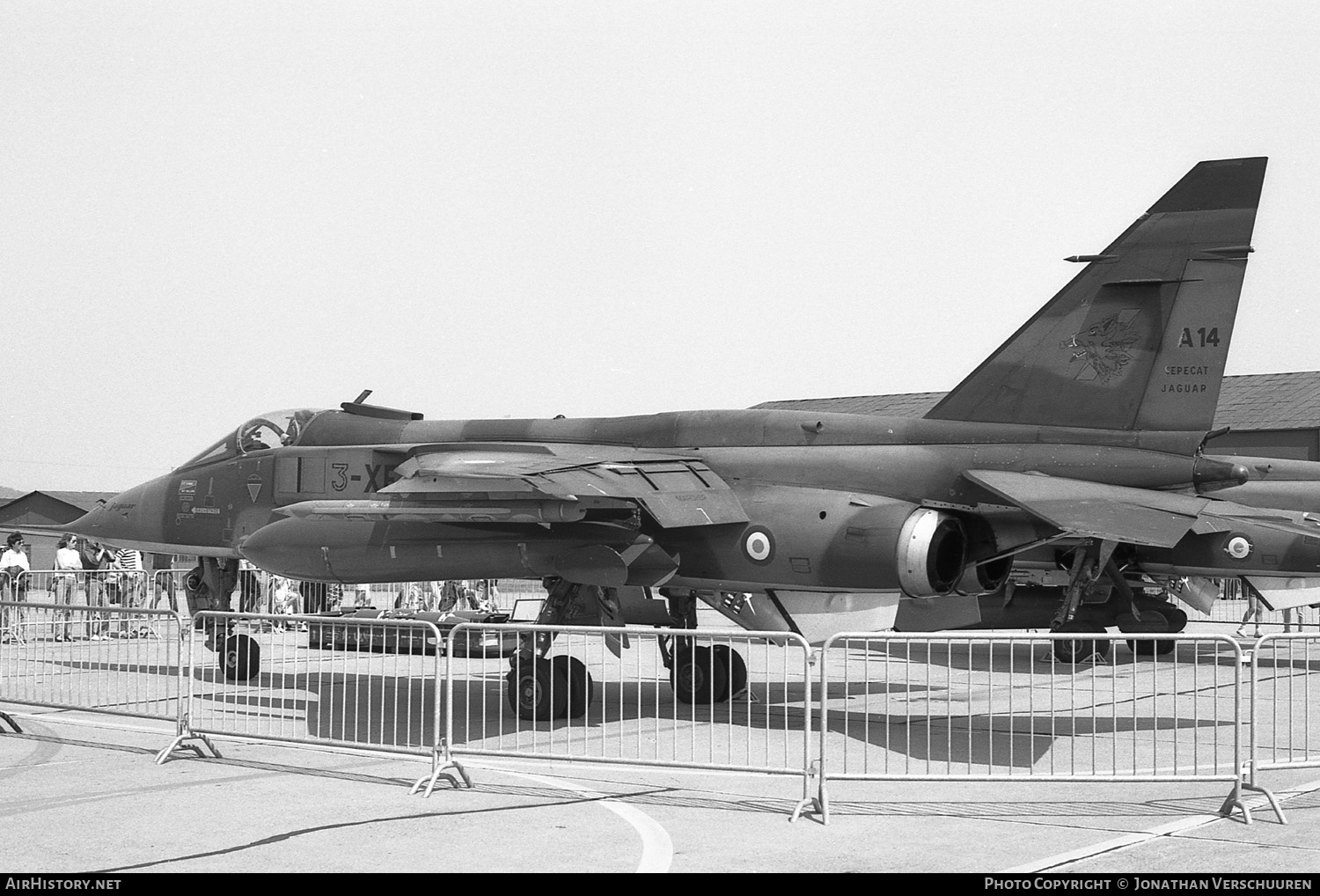 Aircraft Photo of A14 | Sepecat Jaguar A | France - Air Force | AirHistory.net #371631