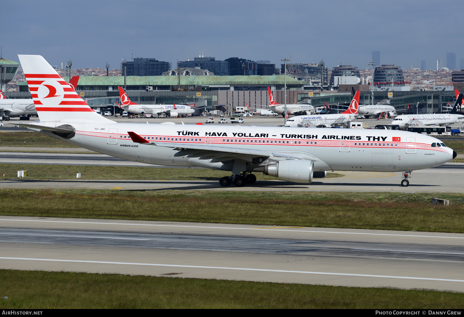 Aircraft Photo of TC-JNC | Airbus A330-203 | Turkish Airlines | THY Türk Hava Yolları - Turkish Airlines | AirHistory.net #371657