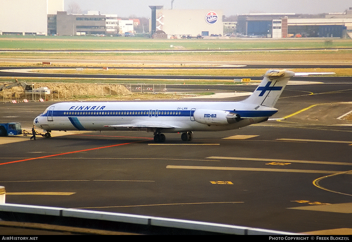 Aircraft Photo of OH-LMN | McDonnell Douglas MD-82 (DC-9-82) | Finnair | AirHistory.net #371686