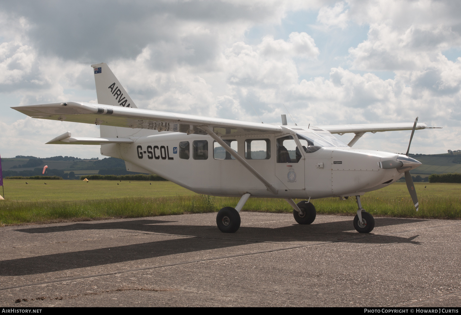 Aircraft Photo of G-SCOL | Gippsland GA8 Airvan | AirHistory.net #371694