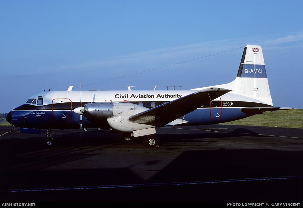 Aircraft Photo of G-AVXJ | Hawker Siddeley HS-748 Srs2/238 | Civil Aviation Authority - CAA | AirHistory.net #371699