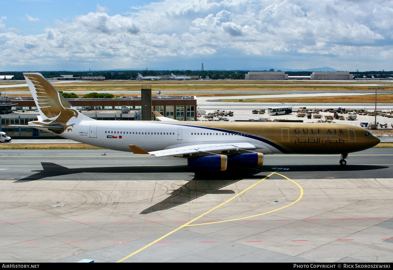 Aircraft Photo of A4O-LJ | Airbus A340-313X | Gulf Air | AirHistory.net #371701
