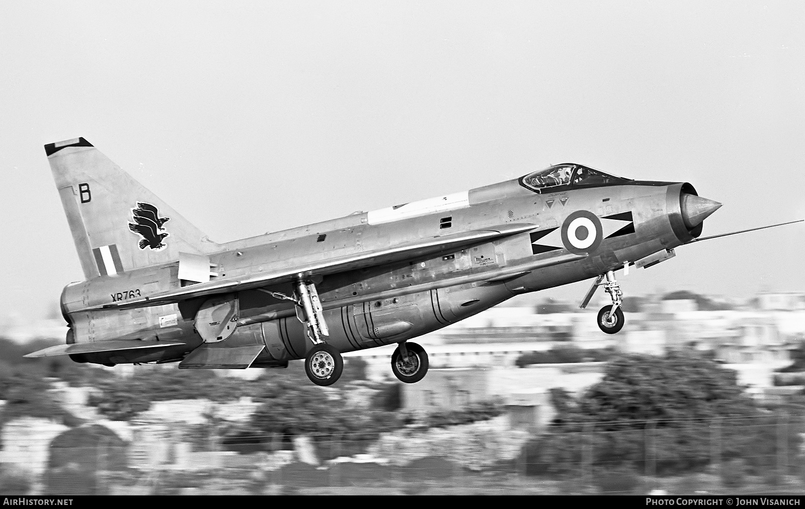 Aircraft Photo of XR763 | English Electric Lightning F6 | UK - Air Force | AirHistory.net #371710
