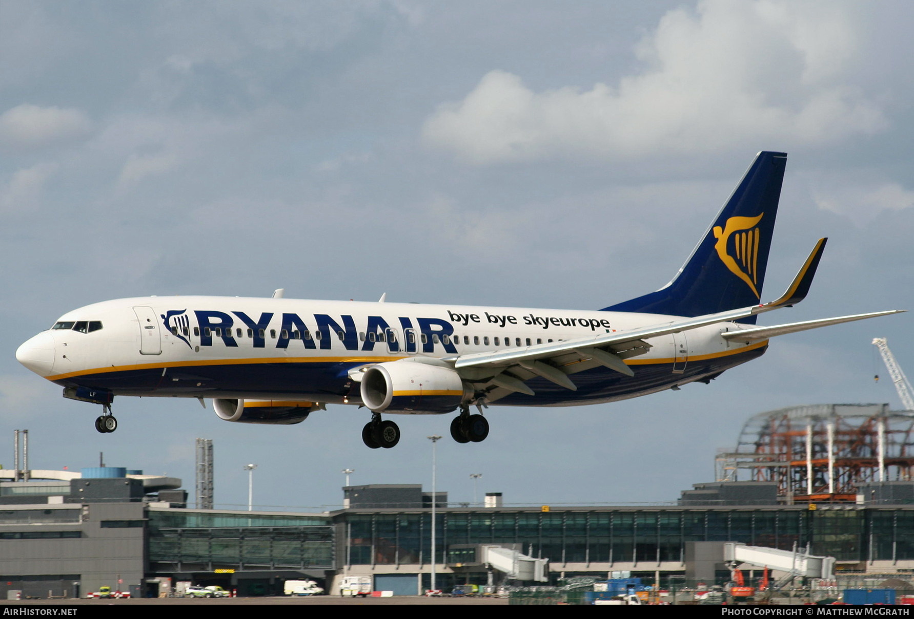 Aircraft Photo of EI-DLF | Boeing 737-8AS | Ryanair | AirHistory.net #371724