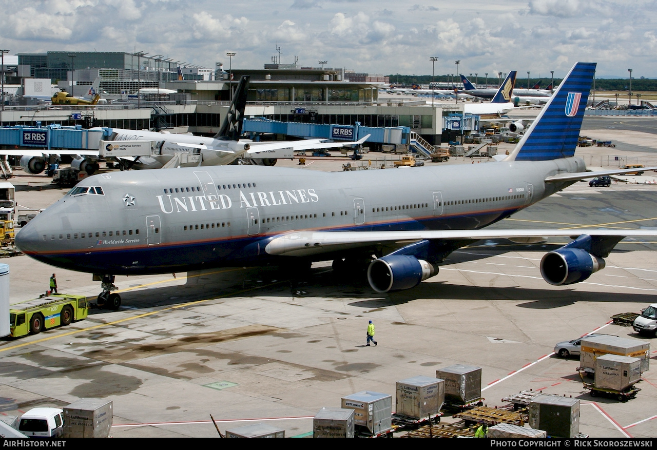Aircraft Photo of N180UA | Boeing 747-422 | United Airlines | AirHistory.net #371726