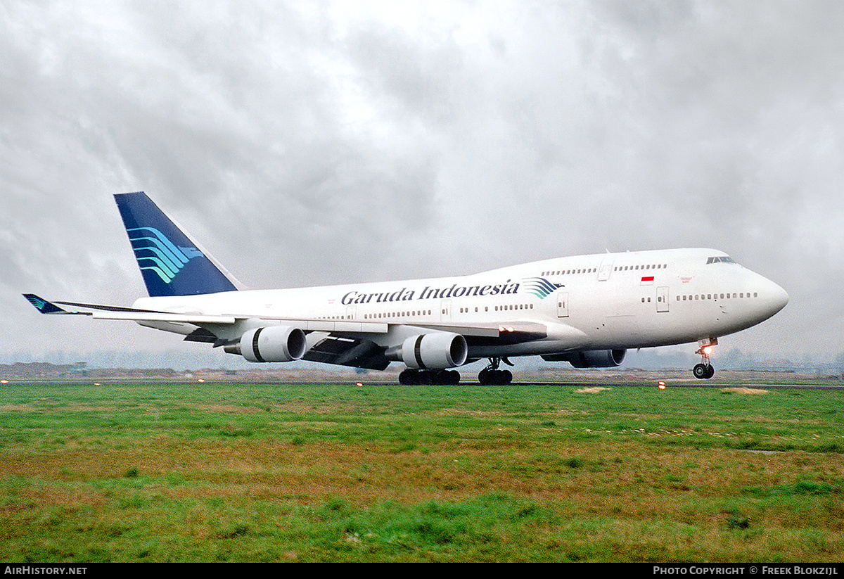 Aircraft Photo of PK-GSI | Boeing 747-441 | Garuda Indonesia | AirHistory.net #371730