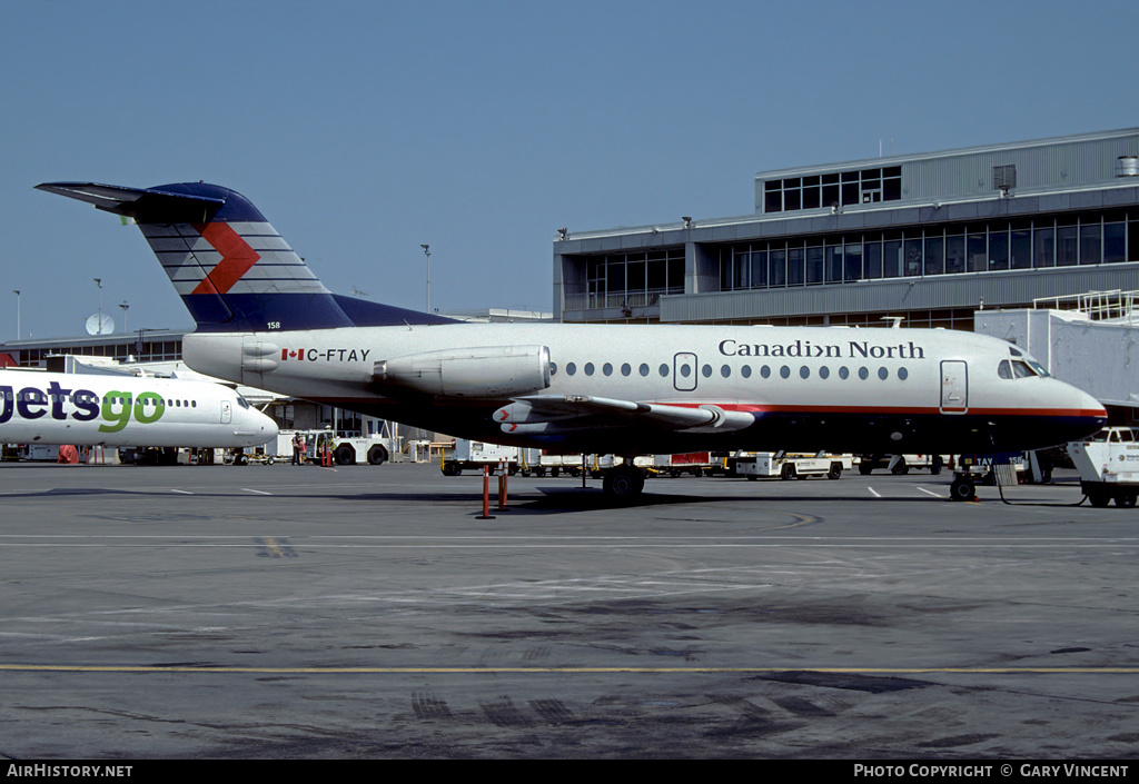 Aircraft Photo of C-FTAY | Fokker F28-1000 Fellowship | Canadian North | AirHistory.net #371733