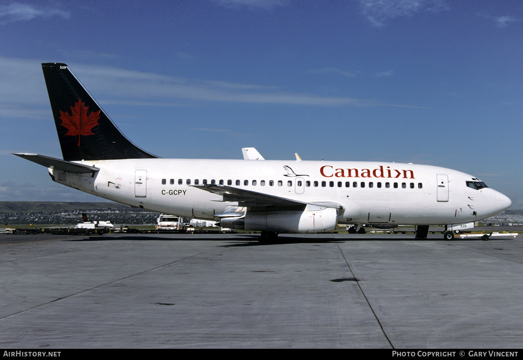 Aircraft Photo of C-GCPY | Boeing 737-217/Adv | Canadian Airlines | AirHistory.net #371734