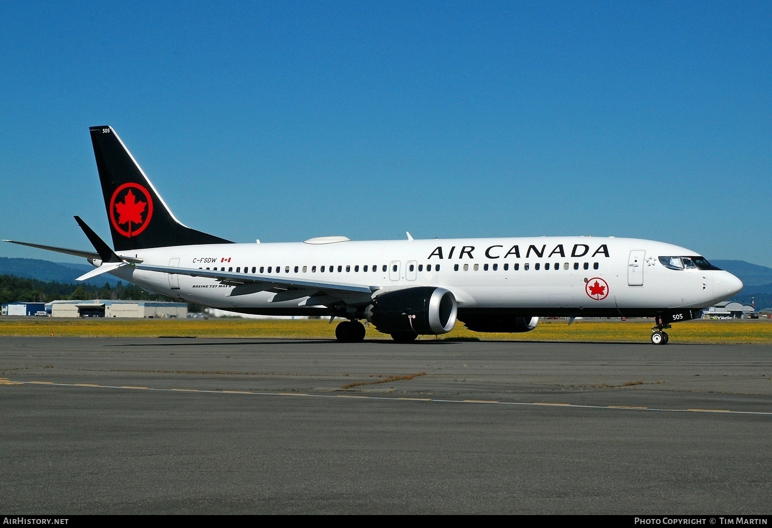 Aircraft Photo of C-FSDW | Boeing 737-8 Max 8 | Air Canada | AirHistory.net #371744