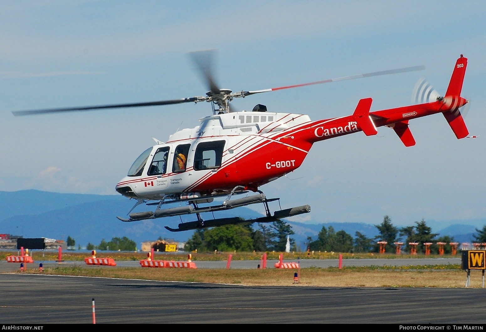 Aircraft Photo of C-GDOT | Bell 407 | Transport Canada | AirHistory.net #371750