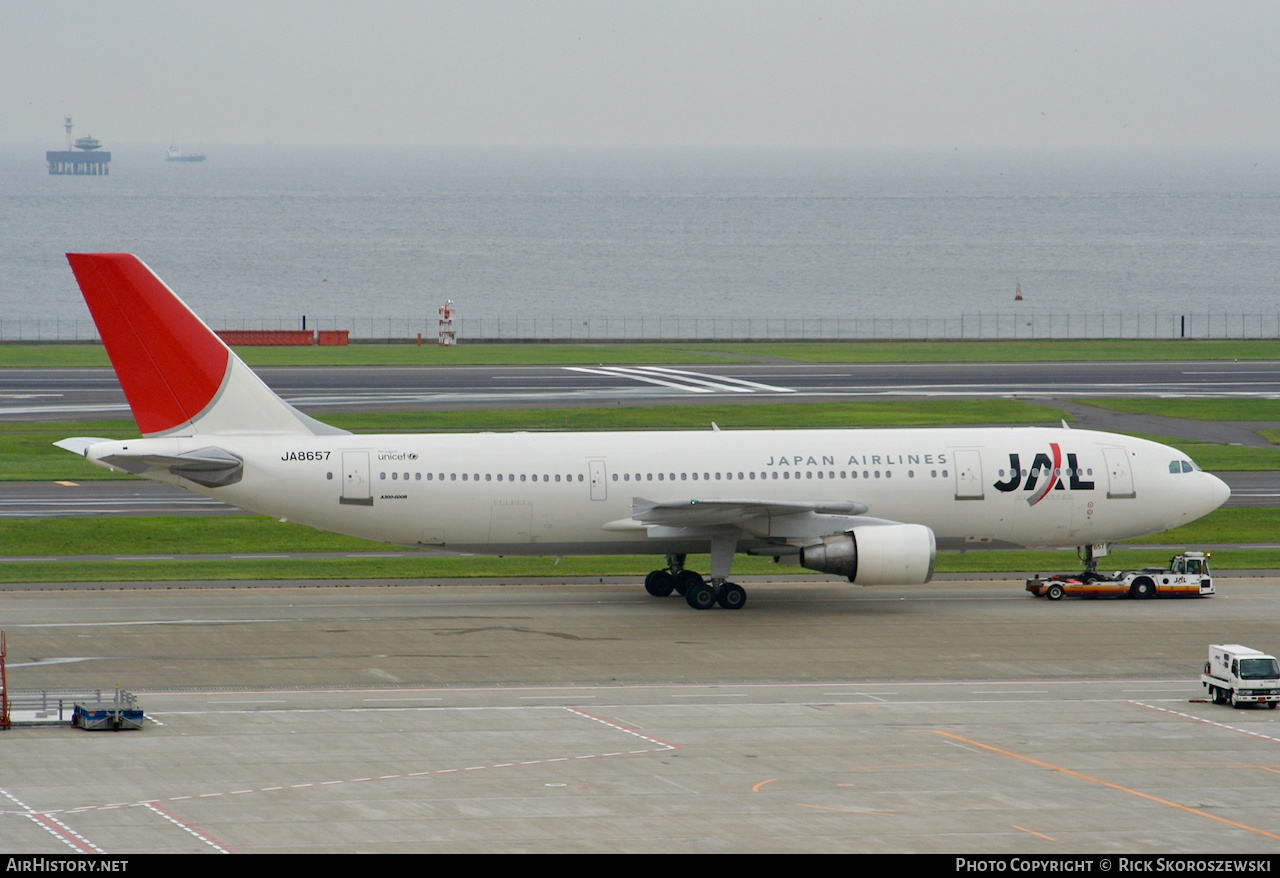 Aircraft Photo of JA8657 | Airbus A300B4-622R | Japan Airlines - JAL | AirHistory.net #371757