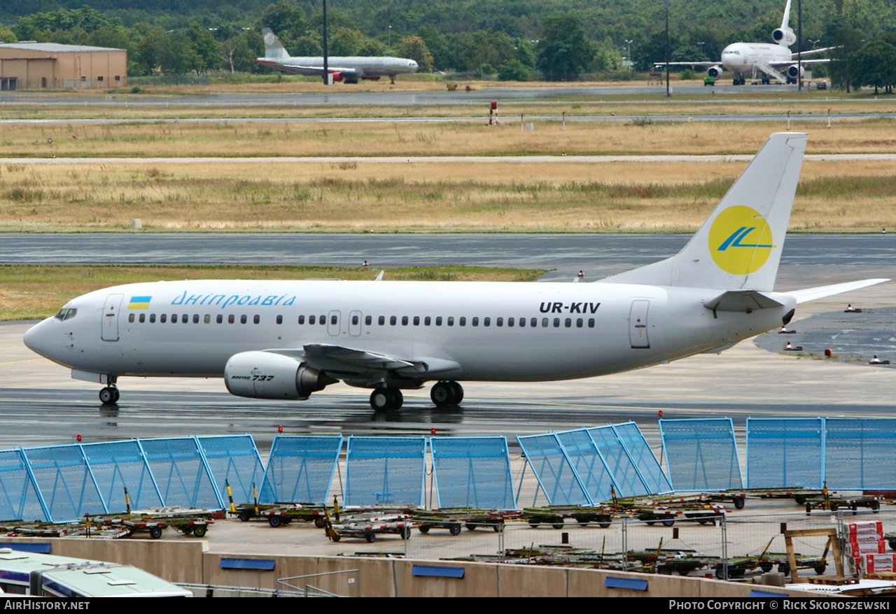 Aircraft Photo of UR-KIV | Boeing 737-4Y0 | Dniproavia | AirHistory.net #371761