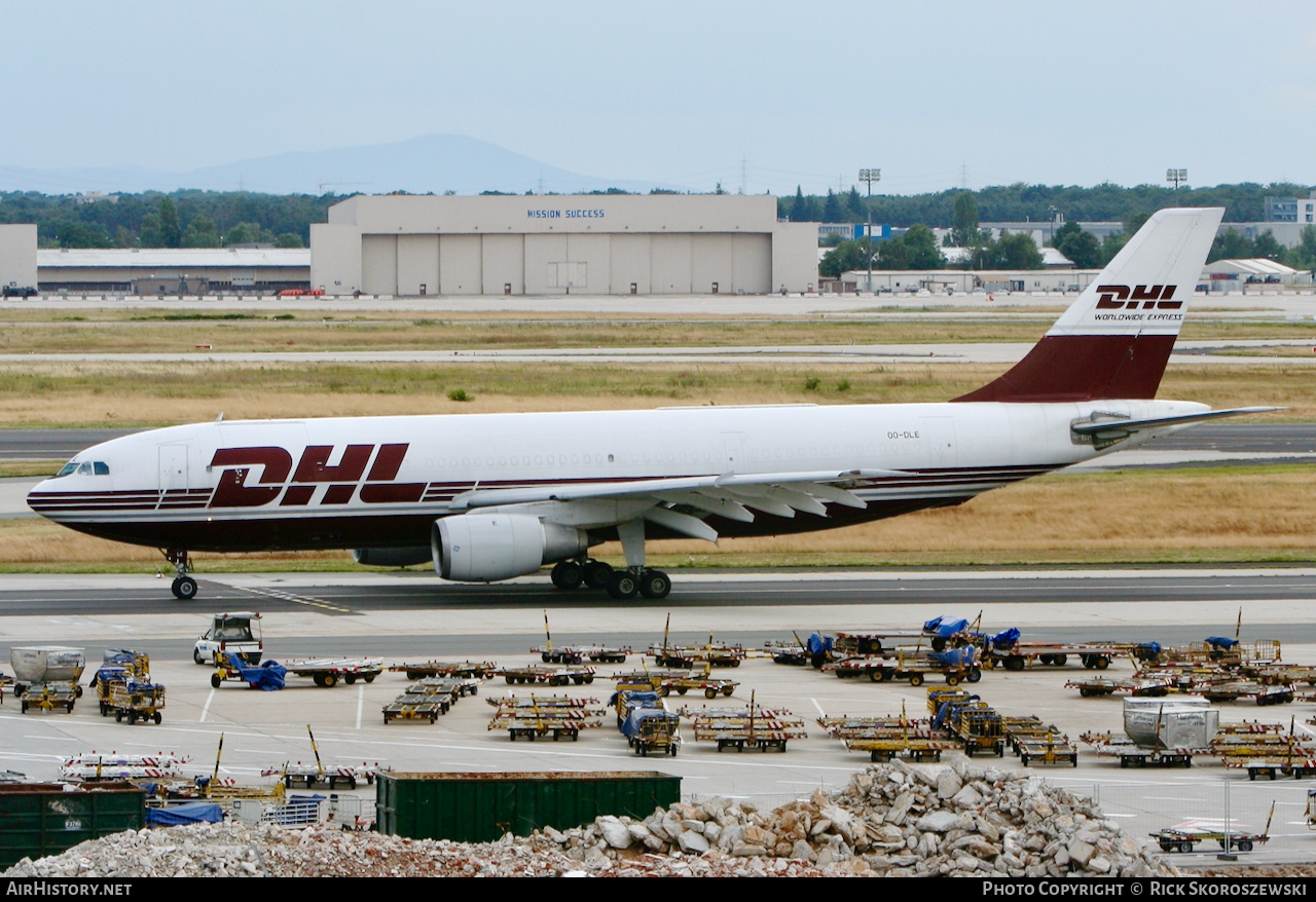 Aircraft Photo of OO-DLE | Airbus A300B4-203(F) | DHL Worldwide Express | AirHistory.net #371762