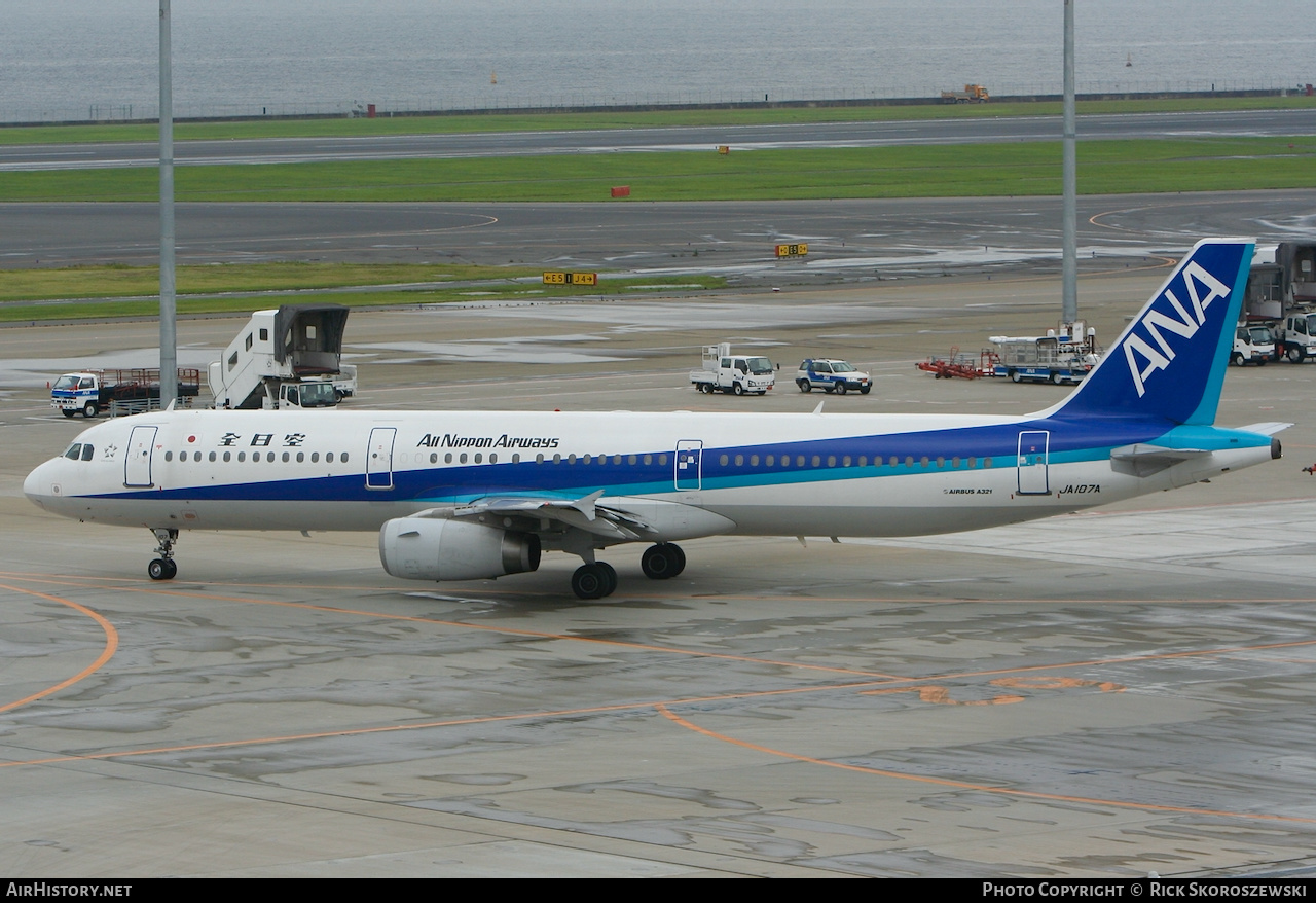 Aircraft Photo of JA107A | Airbus A321-231 | All Nippon Airways - ANA | AirHistory.net #371763