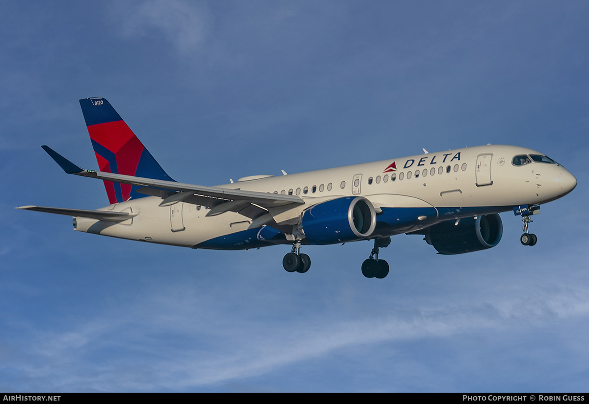 Aircraft Photo of N120DU | Airbus A220-171 (BD-500-1A10) | Delta Air Lines | AirHistory.net #371769